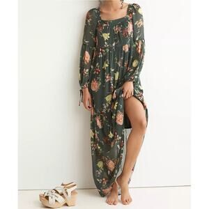 NEW Anthropologie Evelin Maxi Dress XS Floral